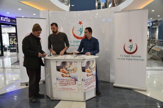 Van’da karbonmonoksit zehirlenmesine karşı bilgilendirme