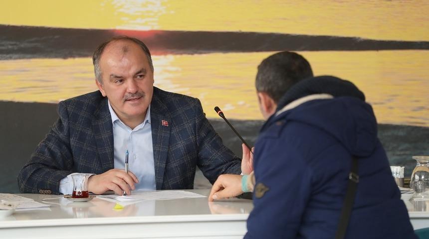 Başkan G&uuml;rlesin 4 Mart ta vatandaşlarla bir araya gelecek