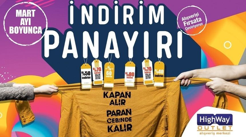 Highway Outlet alışverişi fırsata &ccedil;eviriyor