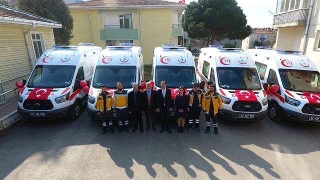 Sinop’ta ambulans filosuna 5 ilave