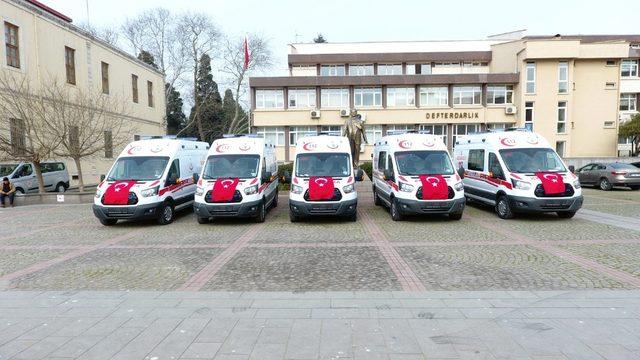 Sinop’ta ambulans filosuna 5 ilave