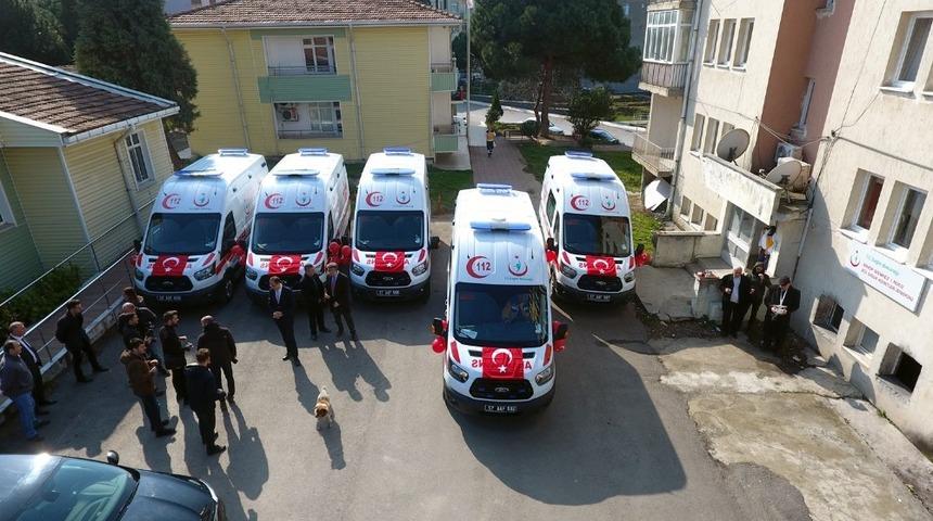 Sinop’ta ambulans filosuna 5 ilave