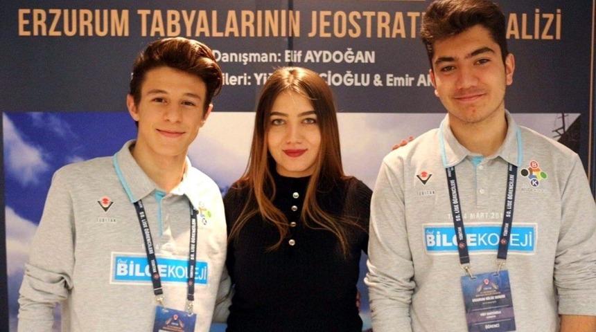 &ldquo;Tabyaların Jeostratejik Analizi Projesi&rdquo; b&ouml;lge birincisi oldu