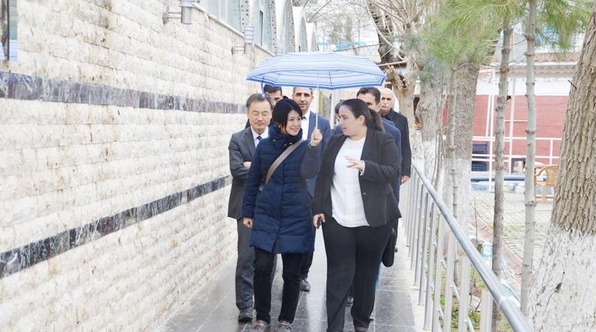 JİCA heyeti &Ccedil;ermik&rsquo;te incelemede bulundu