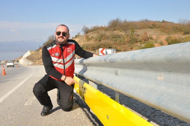 Motorcu dostu bariyerler Bursa’da takılmaya başlandı