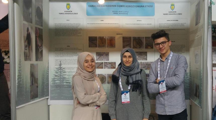 Yenice Anadolu Lisesi &ouml;ğrencileri, Ankara b&ouml;lge birincisi  oldu