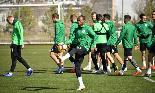 Atiker Konyaspor, Göztepe hazırlıklarına devam etti