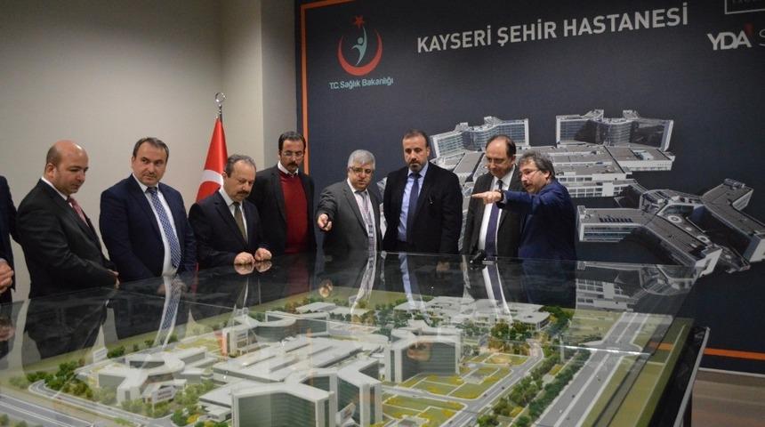 Kamu Hastaneleri Genel M&uuml;d&uuml;r&uuml; Prof. Dr. Rahmi Kılı&ccedil;&rsquo;tan Kayseri&rsquo;ye Ziyaret