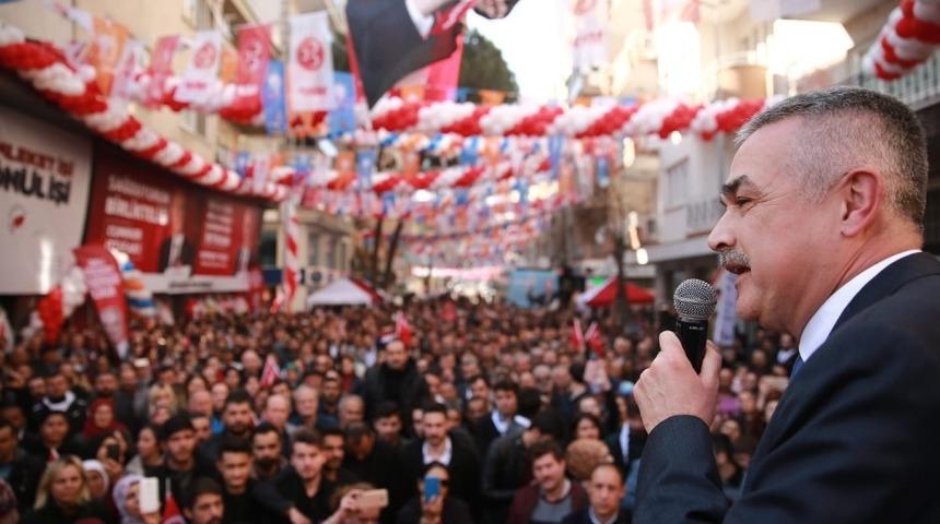 Savaş ve Kale, İncirliova se&ccedil;im koordinasyon merkezini birlikte a&ccedil;tı