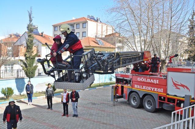 Okullarda deprem ve yangın tatbikatı