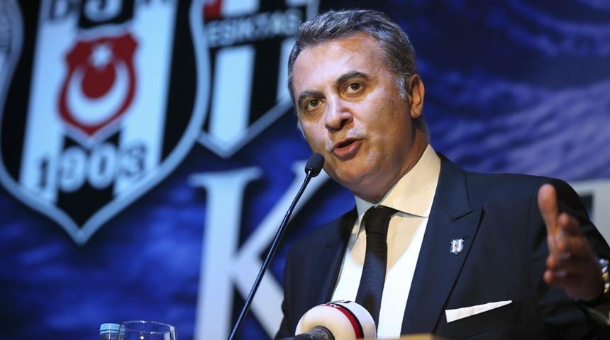 Fikret Orman müjdeyi verdi! 'Seneye Beşiktaş'ta'