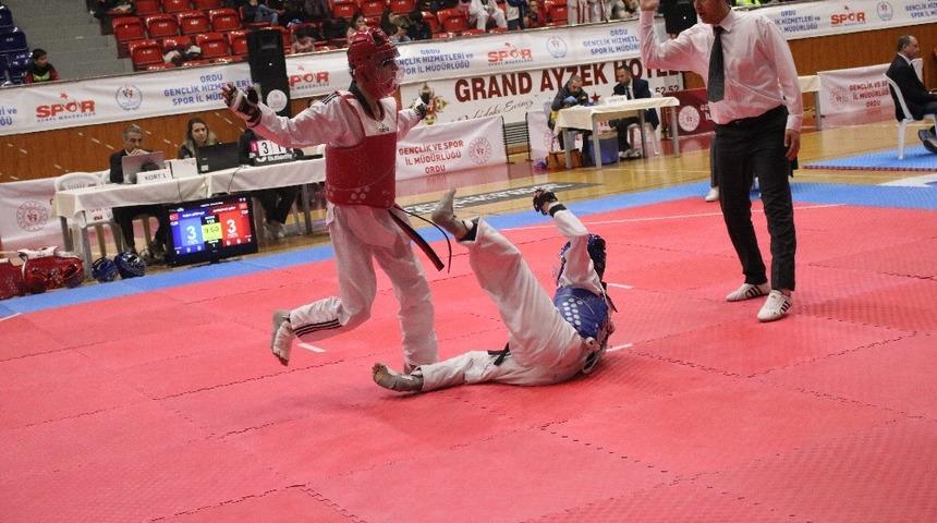 Okullar Tekvando Yıldızlar Turnuvası Ordu&rsquo;da başladı