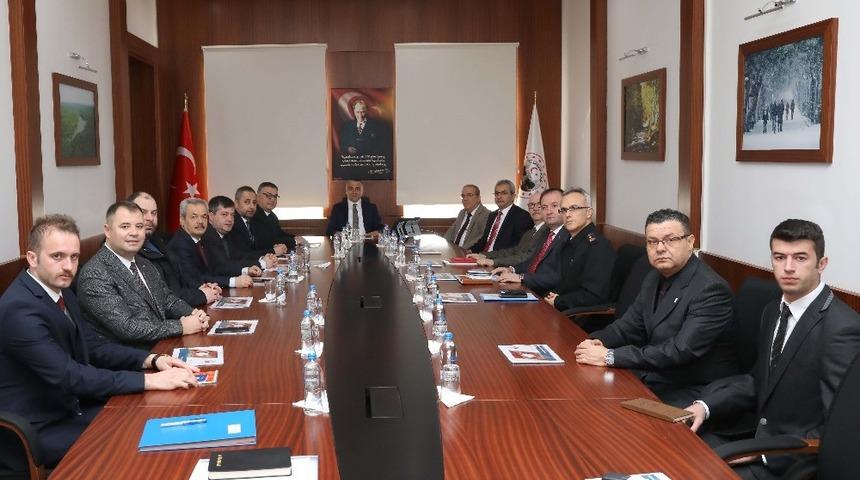 Se&ccedil;im G&uuml;venliği Toplantısı Vali Bilgin başkanlığında yapıldı