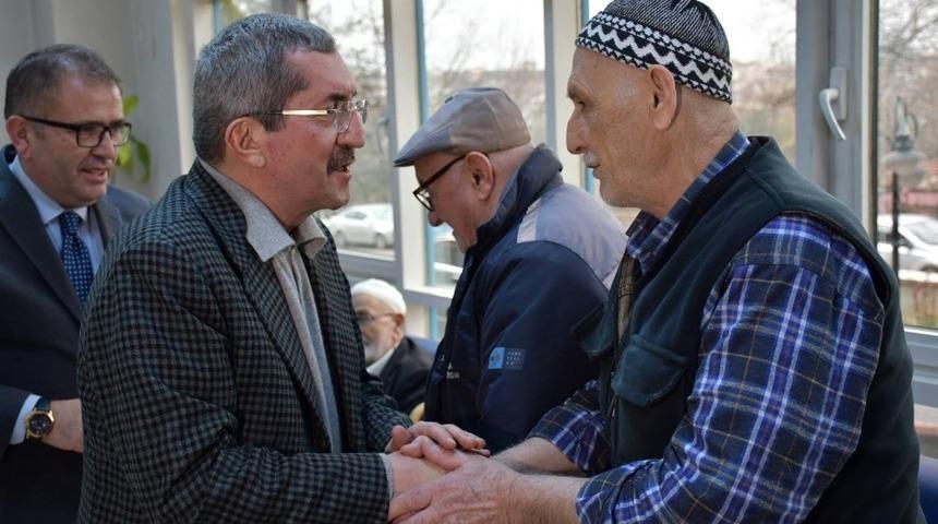 Başkan Vergili&rsquo;den Y&uuml;cel Huzurevi&rsquo;ne ziyaret