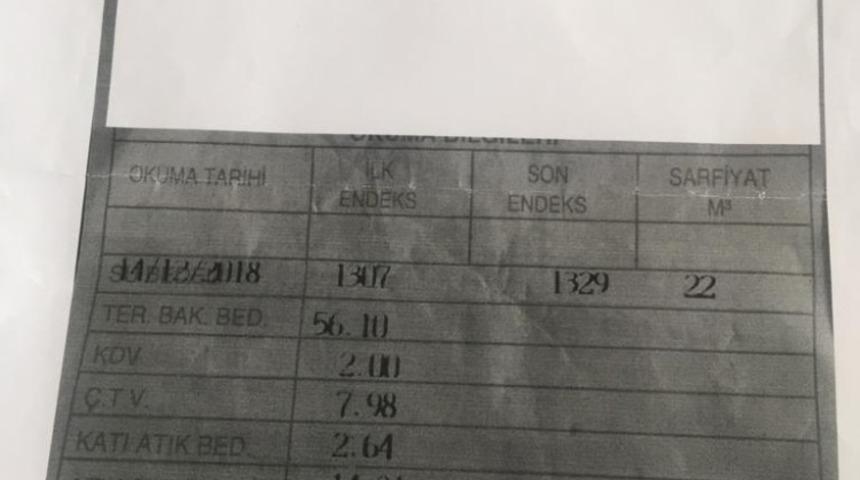 Alaplı&rsquo;da su fiyat tarifesi tepkisi