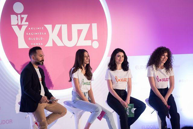 Dilan, Hazar, Melisa kadınlara karşı ön yargılara “Biz Yokuz” dedi