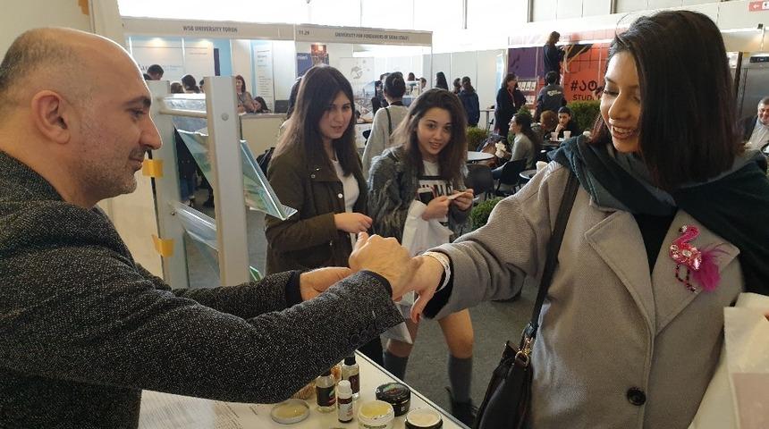 D&uuml;zce &Uuml;niversitesi G&uuml;rcistan&rsquo;daki Expo Georgia fuarı&rsquo;nda tanıtıldı