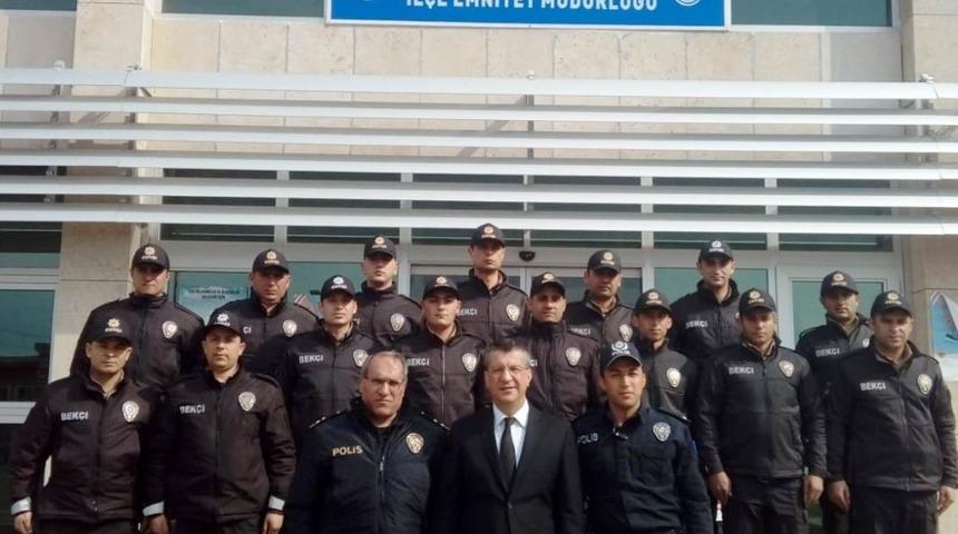 Kadirli&rsquo;de 15 Emniyet bek&ccedil;isi g&ouml;reve başladı