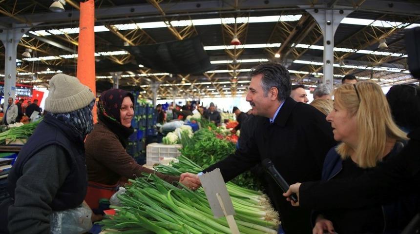 CHP’li Sandal’dan Özkanlar’a pazar yeri müjdesi