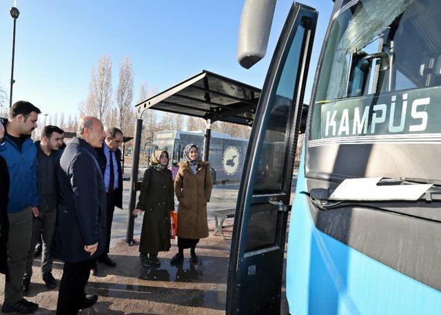 Kampüs’ün ulaşımı büyükşehir kontrolünde