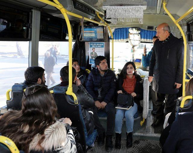 Kampüs’ün ulaşımı büyükşehir kontrolünde