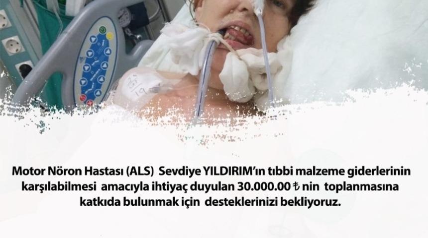 6 yıldır ALS hastalığıyla m&uuml;cadele eden 3 &ccedil;ocuk annesi yardım bekliyor