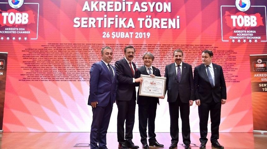 Buldan Ticaret Odası akreditasyon belgesini yeniledi
