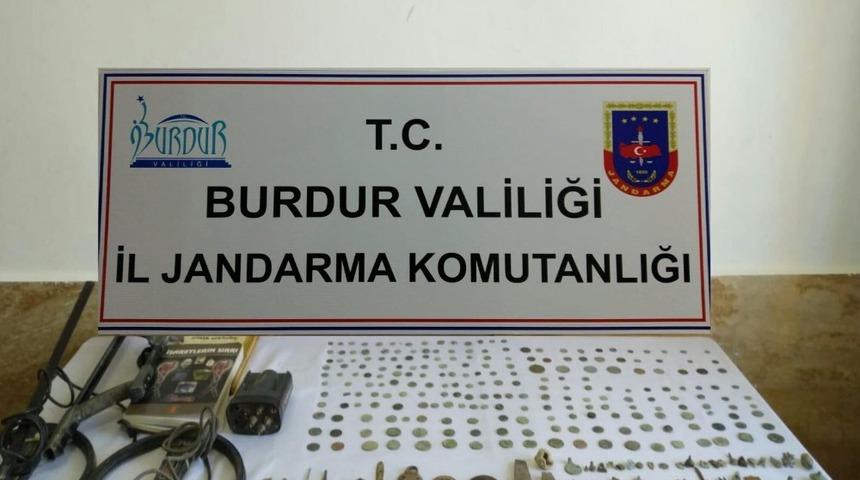 Osmanlı, Roma ve Bizans d&ouml;nemlerine ait 316 par&ccedil;a tarihi eser ele ge&ccedil;irildi