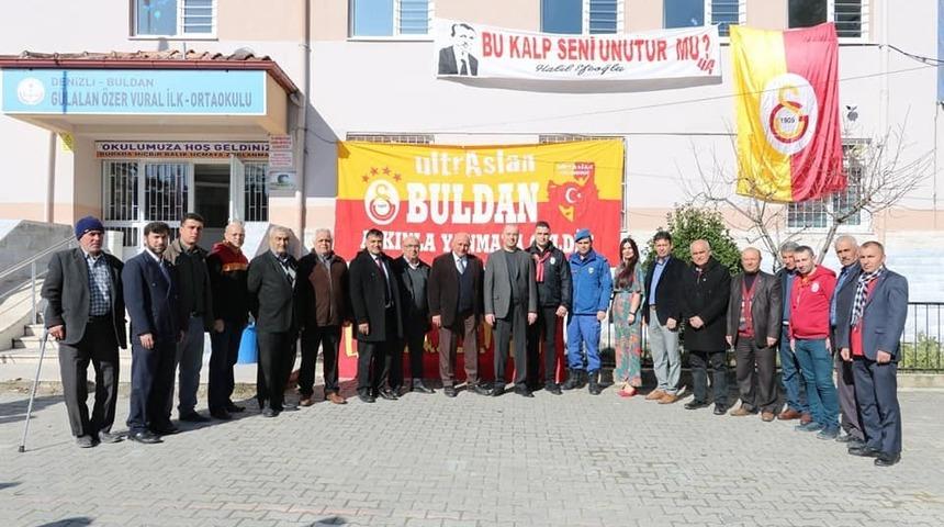 &lsquo;Ultraslan&rsquo; Buldan&rsquo;da okula k&uuml;t&uuml;phane kurdu