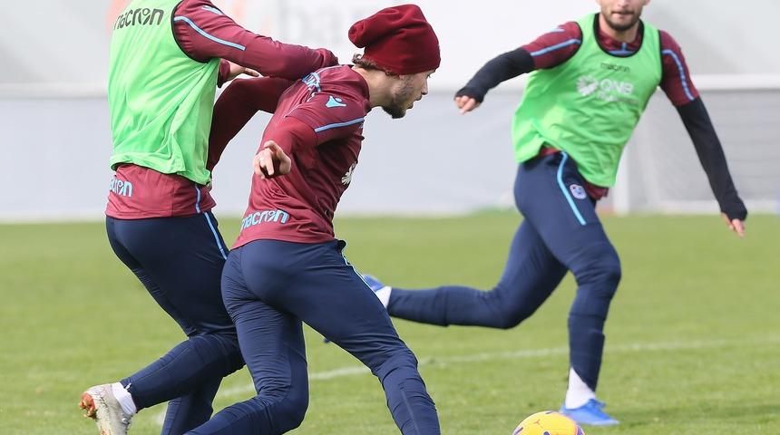 Trabzonspor Kasımpaşa maçı hazırlıklarını sürdürdü