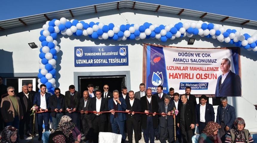 Uzunlar ve Recepli sosyal tesisine kavuştu