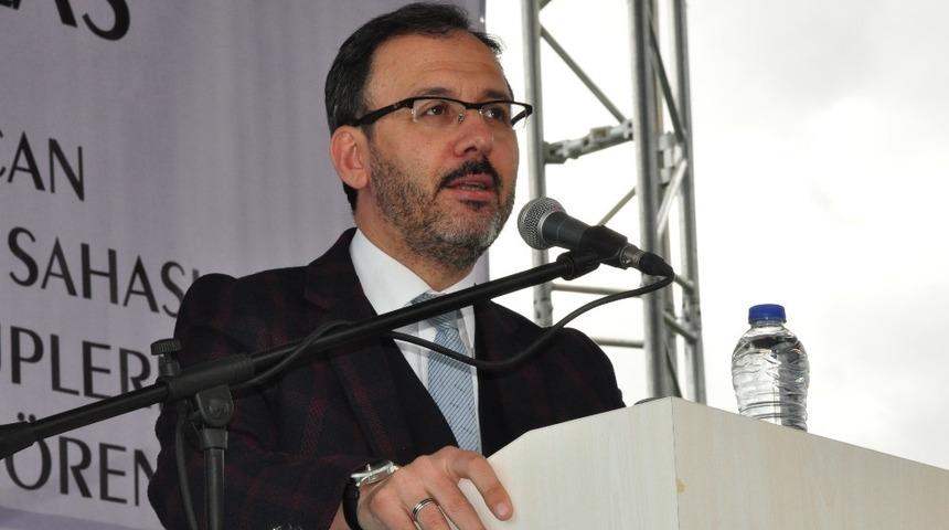 Bakan Kasapoğlu: "T&uuml;rkiye&rsquo;deki sportif yatırımlar 3&rsquo;e katlandı"