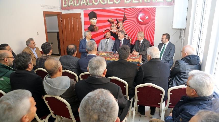 Başkan Palancıoğlu Dadaloğlu Derneği&rsquo;nde