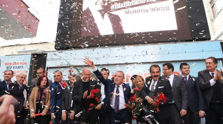 B&ouml;cek Kumluca&rsquo;da SKM a&ccedil;ılışına katıldı