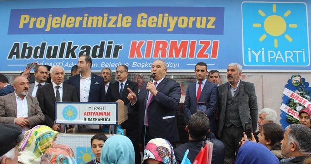 Abdulkadir Kırmızı’nın seçim irtibat bürosu açıldı