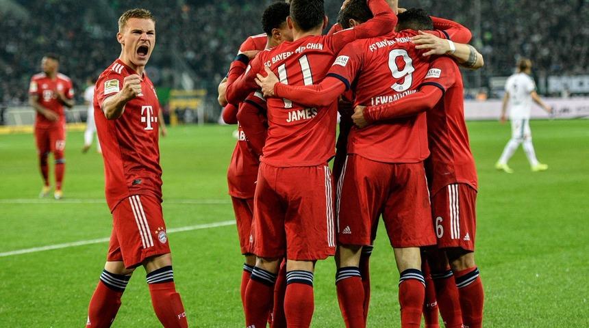 Mönchengladbach 1 - 5 Bayern Münih