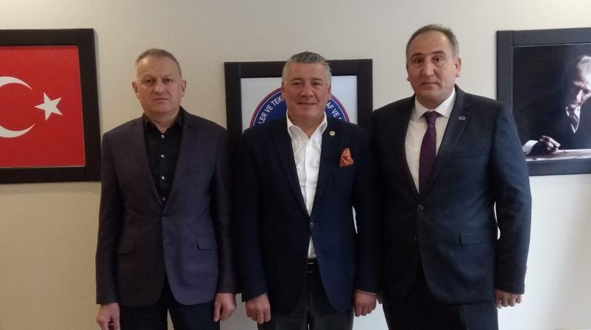 Yeni Sanayi Sitesi Projeleri’ni Örs ile konuştular