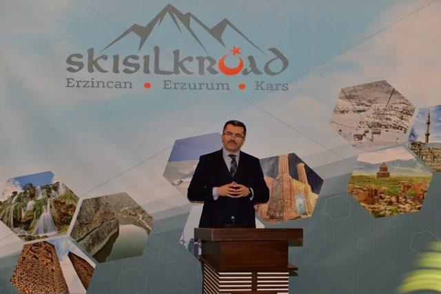 Erzurum’da Kayağın İpek Yolu Kar Raftingi programı