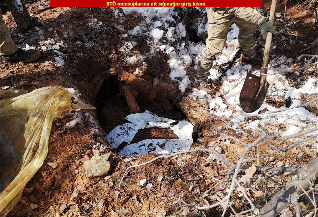Diyarbakır'da PKK'ya ait 19 sığınak imha edildi 