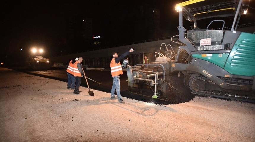 Ankara B&uuml;y&uuml;kşehir Belediyesinden 166 noktada &ccedil;alışma