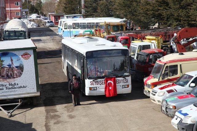 Seydişehir Belediyesine 35 yeni araç kazandırıldı