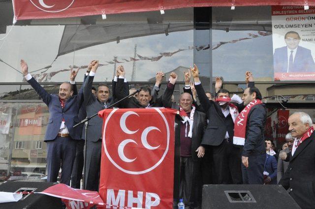 MHP, Gürün’de seçim bürosu açtı