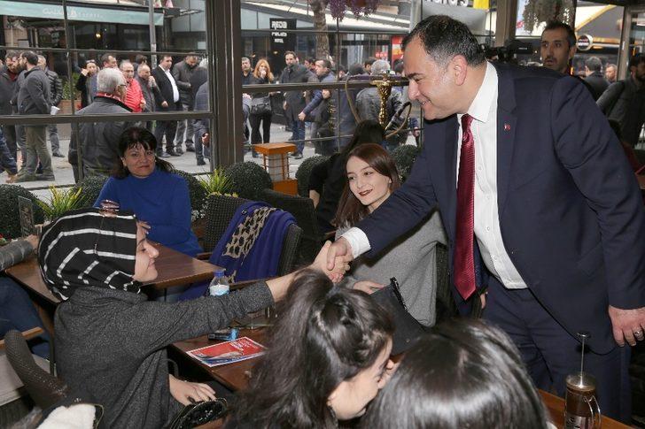 Taşdelen gençlerle sokakta buluştu G5