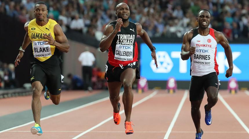 Avrupa Salon Atletizm Şampiyonası'nda Emre Zafer Barnes, gümüş madalya kazandı