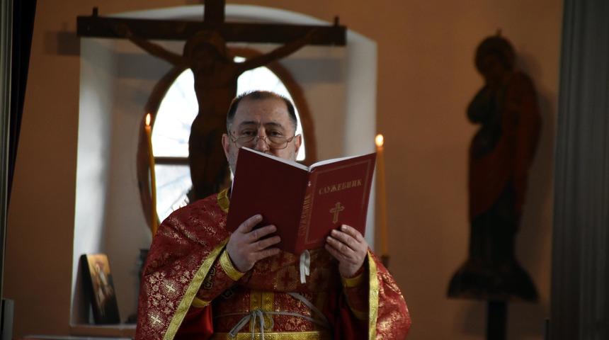 Edirne'de Bulgaristan Milli Günü için ayin