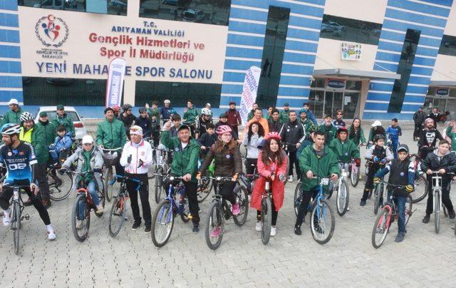 Adıyaman’da bisiklet turu düzenlendi