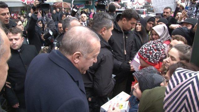 Cumhurbaşkanı Erdoğan, Rize’den ayrıldı