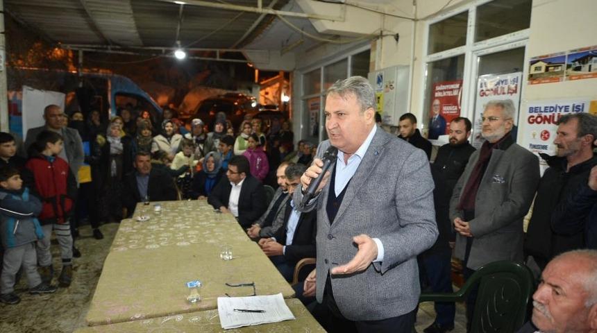 Cumhur İttifakı adayı Çerçi’ye sevgi seli