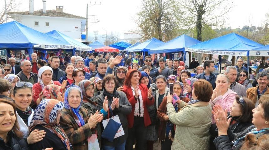 Başkan &Ccedil;er&ccedil;ioğlu&rsquo;na &Ccedil;akırbeyli&rsquo;de coşkulu karşılama