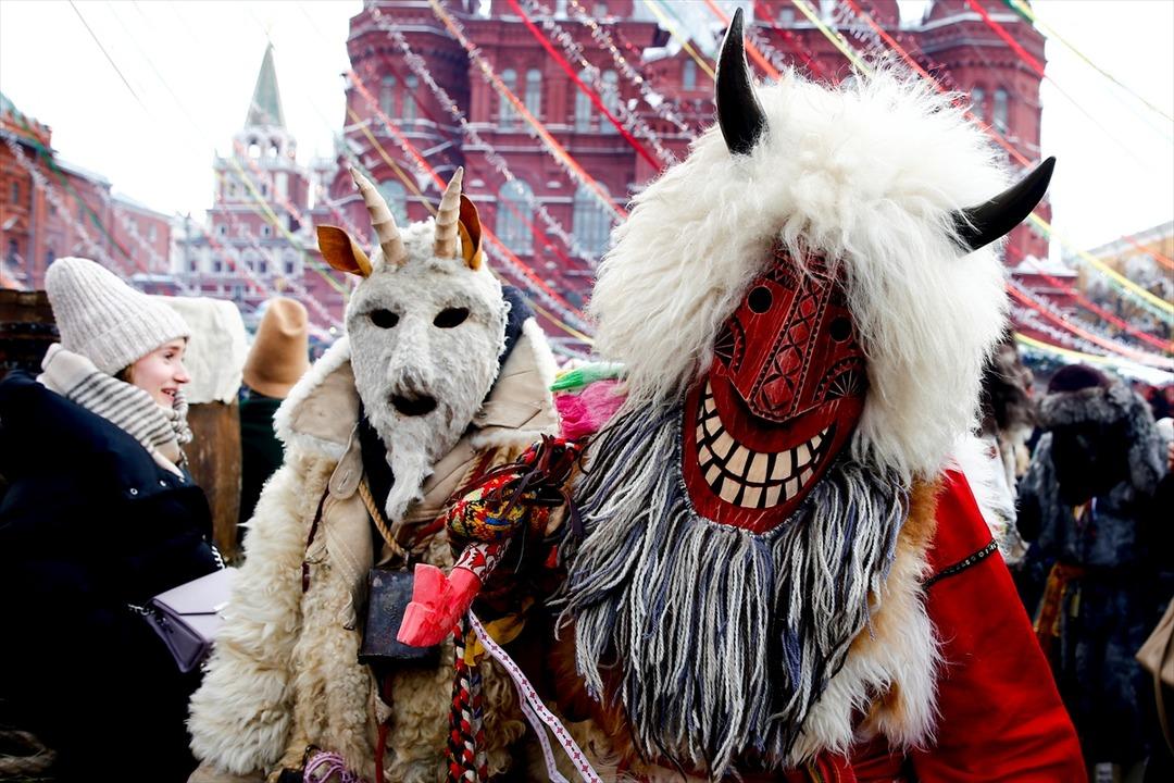 Rusya'da baharın m&uuml;jdecisi 'Maslenitsa' şenlikleri 